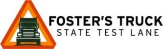 Fosters Truck Illinois State Test Lane Logo